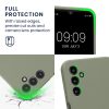 Etui Kwmobile do Samsunga Galaxy A14 5G, Zielone, Silikonowe, KWM000018GD031C