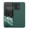 Etui Kwmobile do Motorola Edge 40 Neo, zielone, silikonowe, KWM000022NV001C