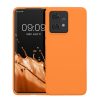 Etui Kwmobile do Motorola Edge 40 Neo, pomarańczowe, silikonowe, KWM000022NV008C