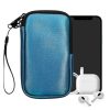 Uniwersalne etui na telefon Kwmobile, rozmiar L – 6,5 cala, niebieskie, neopren, KWM0000099O168C