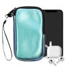 Uniwersalne etui na telefon Kwmobile, rozmiar L - 6,5 cala, zielone, neopren, KWM0000099O169C