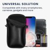 Uniwersalne etui na telefon Kwmobile, rozmiar XL – 6,8 cala, czarne, neopren, KWM000016AI068C