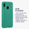 Etui Kwmobile do Samsunga Galaxy A20e, Zielone, Silikonowe, KWM0000102K011C