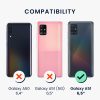 Etui Kwmobile do Samsunga Galaxy A51, Fioletowe, Silikonowe, KWM000010ZE015C