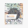 Etui Kwmobile do SmartTag SmartTag, czarne, silikonowe, KWM000023QD001C
