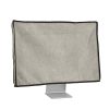 Osłona Kwmobile na monitor 24-26 cali, Jasnobrązowy, Tekstylny, KWM000017VF003C