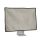 Osłona Kwmobile na monitor 24-26 cali, Jasnobrązowy, Tekstylny, KWM000017VF003C