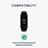 Pasek Kwmobile do Xiaomi Mi Smart Band 6/Mi Band 6, czarny, silikon, KWM0000250Y001C