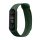 Pasek Kwmobile do inteligentnej opaski Xiaomi Mi 6/Mi Band 6, ciemnozielony, silikon, KWM0000250Y002C