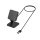Kabel zasilający USB Kwmobile do Xiaomi Mi Band 8 Pro, czarny, plastikowy, KWM0000251B001C