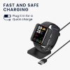 Kabel zasilający USB Kwmobile do Xiaomi Mi Band 8 Pro, czarny, plastikowy, KWM0000251B001C