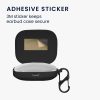 Etui na słuchawki Kwmobile do słuchawek Xiaomi Redmi Buds 5, czarne, silikonowe, KWM0000251H001C
