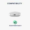 Etui na słuchawki Kwmobile do słuchawek Xiaomi Redmi Buds 5, czarne, silikonowe, KWM0000251H001C