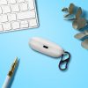 Etui na słuchawki Kwmobile do słuchawek Xiaomi Redmi Buds 5, białe, silikonowe, KWM0000251H002C