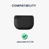 Etui na słuchawki Kwmobile do Jabra Elite 10/Elite E10, ciemnozielone, silikonowe, KWM0000251J002C