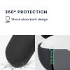 Etui na słuchawki Kwmobile do JBL Soundgear Sense, czarne, silikonowe, KWM0000251K001C