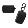Etui na słuchawki Kwmobile do Jabra Elite 3/Elite 2, czarne, silikonowe, KWM0000251L001C