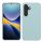 Etui Kwmobile do Samsung Galaxy S24, jasnozielone, silikonowe, KWM000021KW013C