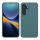 Etui Kwmobile do Samsunga Galaxy S24, Ciemnozielone, Silikon, KWM000021KW015C