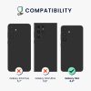 Etui Kwmobile do Samsunga Galaxy S24, Czarne, Silikonowe, KWM000021LM001C