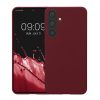 Etui Kwmobile do Samsung Galaxy S24 Plus, Fioletowe, Silikonowe, KWM000021LN008C