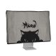 Osłona Kwmobile na monitor 31-32 cali, szaro-czarna, plastik, KWM000008YG009C