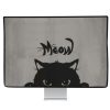 Osłona Kwmobile na monitor 31-32 cali, szaro-czarna, plastik, KWM000008YG009C