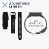 Pasek Kwmobile do Xiaomi Mi Band 6/Mi Band 5/Mi Band 4, Czarny, Silikon, KWM0000182K004C