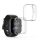 Zestaw 2 etui Kwmobile do Amazfit Bip 3/Bip 3 Pro, przezroczysty, silikonowy, KWM0000194M003C