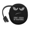 Etui na słuchawki Kwmobile do Logitech H390, czarno-białe, neopren, KWM0000251X001C