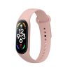 Pasek Kwmobile do Xiaomi Mi Band 7, Jasnoróżowy, Silikon, KWM0000252C002C