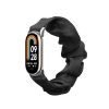 Pasek Kwmobile do Xiaomi Mi Band 8, czarny, bawełniany, KWM0000252G001C