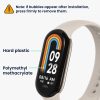 Zestaw 2 folii ochronnych Kwmobile do Xiaomi Mi Band 8, przezroczysty/czarny, polimerowy, KWM0000252H001C