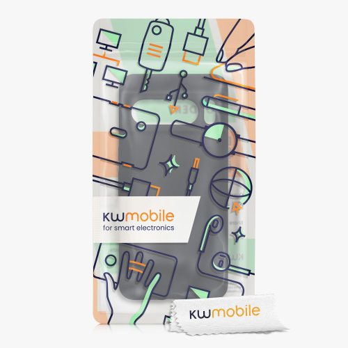 Etui Kwmobile do Google Pixel 8 Pro, ciemnoszary, silikon, KWM0000208G024C