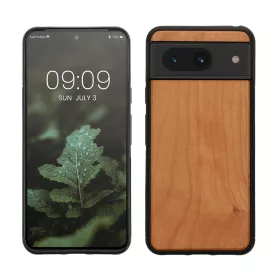   Etui Kwmobile do Google Pixel 8, Brązowe, Drewniane, KWM0000208X002C