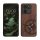 Etui Kwmobile do Xiaomi 13T/13T Pro, Brązowy/Niebieski, Drewno, KWM000020IR002C