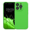 Etui Kwmobile do Apple iPhone 15 Pro, zielone, silikonowe, KWM000022OM005C
