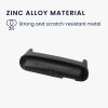 Zestaw 4 adapterów paska Kwmobile 20 mm do zegarka Xiaomi Redmi 3 Active / Redmi Watch 3 Lite, srebrny/czarny, stal, KWM0000253F001C