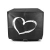 Osłona ochronna Kwmobile do Philips Essential Airfryer XXL, czarno-biała, plastik, KWM000023RI001C