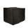 Kwmobile Pokrowiec ochronny na kosze 5,5L XXL, Ciemnoszary, Plastik, KWM000023RL001C