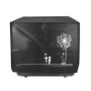 Pokrowiec ochronny Kwmobile do Russell Hobbs SatisFry, czarno-biały, plastikowy, KWM000023RM002C