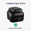 Pokrowiec ochronny Kwmobile do Russell Hobbs SatisFry, czarno-biały, plastikowy, KWM000023RM002C