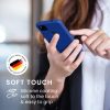 Etui Kwmobile do Google Pixel 4a, niebieskie, silikonowe, KWM000011JE043C