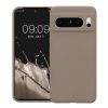 Etui Kwmobile do Google Pixel 8 Pro, beżowe, silikonowe, KWM0000208G025C