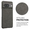 Etui Kwmobile do Google Pixel 8, szare, tekstylne, KWM000020JB002C