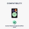 Zestaw 2 pasków Kwmobile do zegarka Huawei Watch Fit Special Edition, czarny/ciemnoniebieski, silikon, KWM0000253M001C