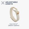 Pasek Kwmobile do Xiaomi Mi Band 4/Mi Band 3, biały, silikon, KWM0000253P001C