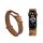 Pasek Kwmobile do Xiaomi Mi Band 7/Mi Band 6/Mi Band 5, Brązowy, Silikon, KWM0000253Q002C