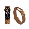 Pasek Kwmobile do Xiaomi Mi Band 7/Mi Band 6/Mi Band 5, Brązowy, Silikon, KWM0000253Q002C