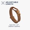 Pasek Kwmobile do Xiaomi Mi Band 7/Mi Band 6/Mi Band 5, Brązowy, Silikon, KWM0000253Q002C